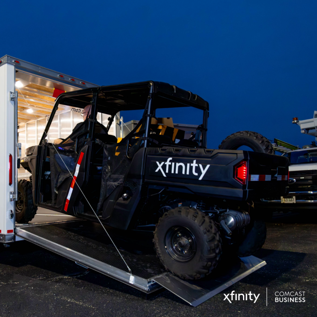 Comcast's storm response to Helene includes UTV.