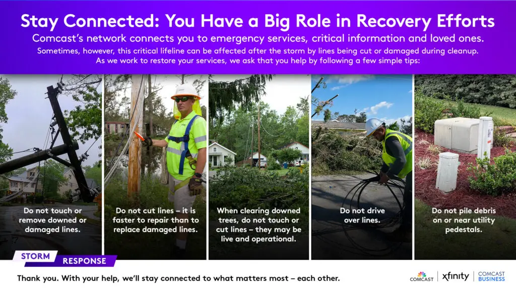 How to help stay connected during helene recovery efforts.