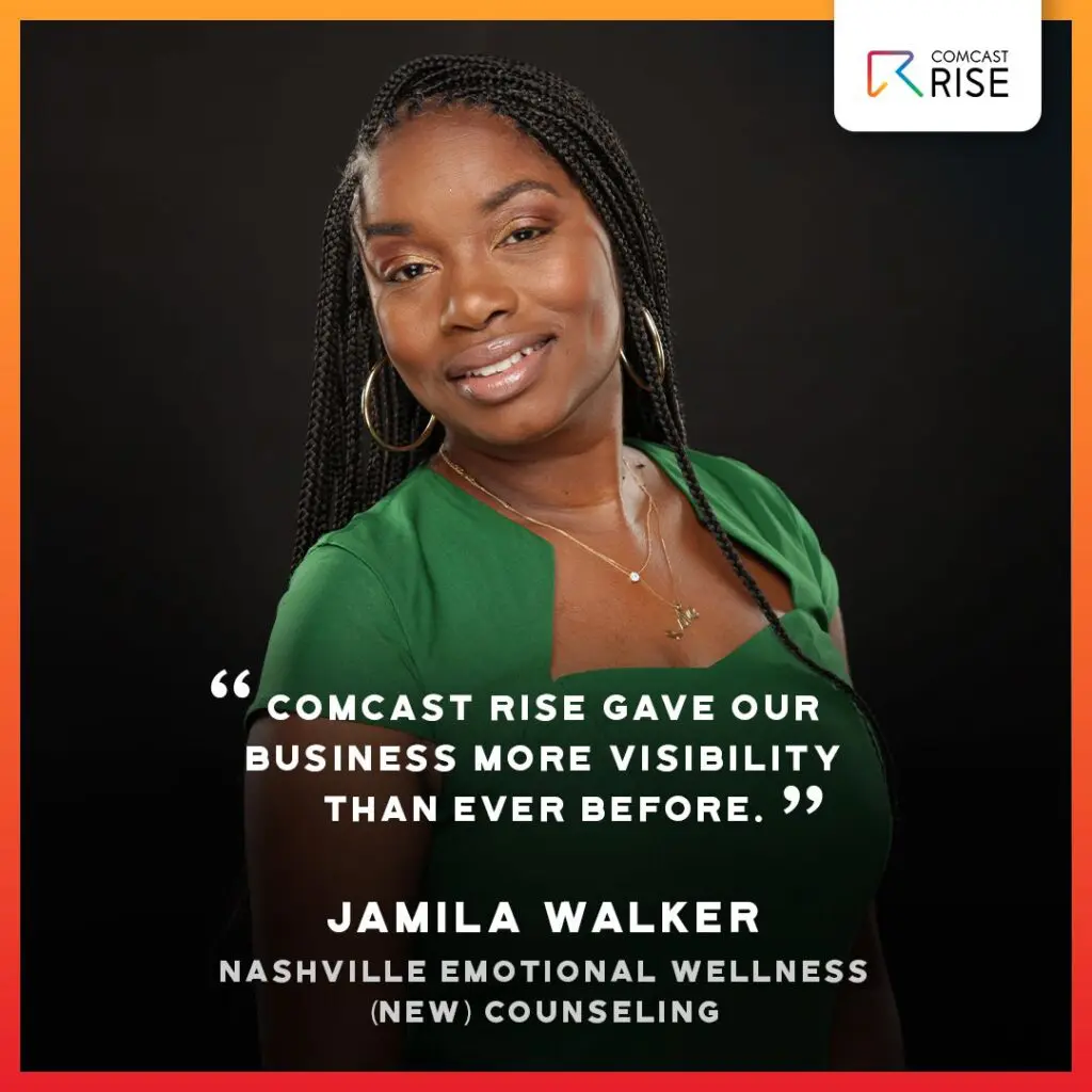 Jamila Walker, former Comcast RISE recipient, quote
