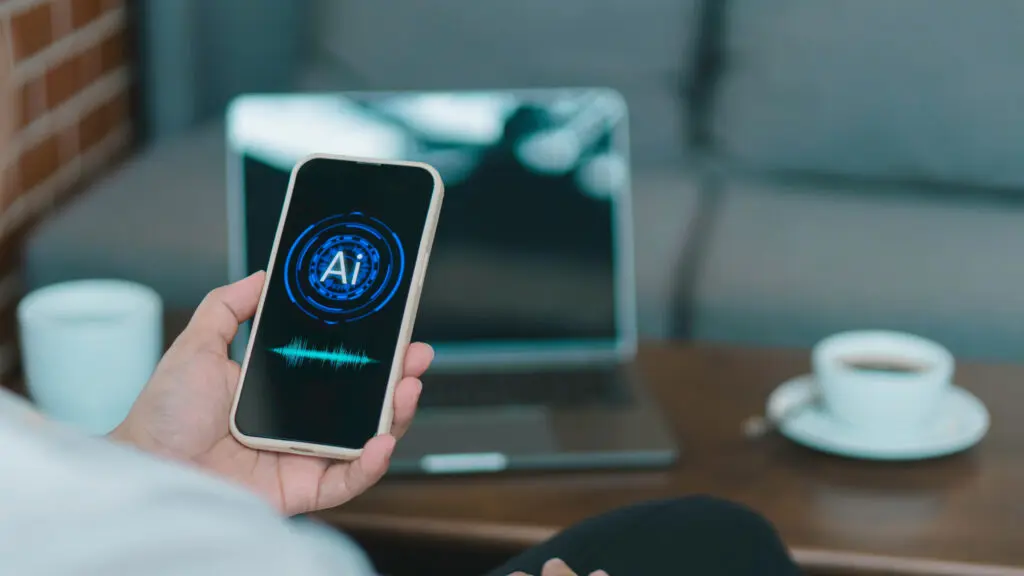 Using an AI phone cleaner