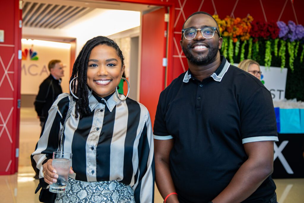 Members of Atlanta's multicultural press and influencer community gather at Comcast's Central Division for Champions of Change.