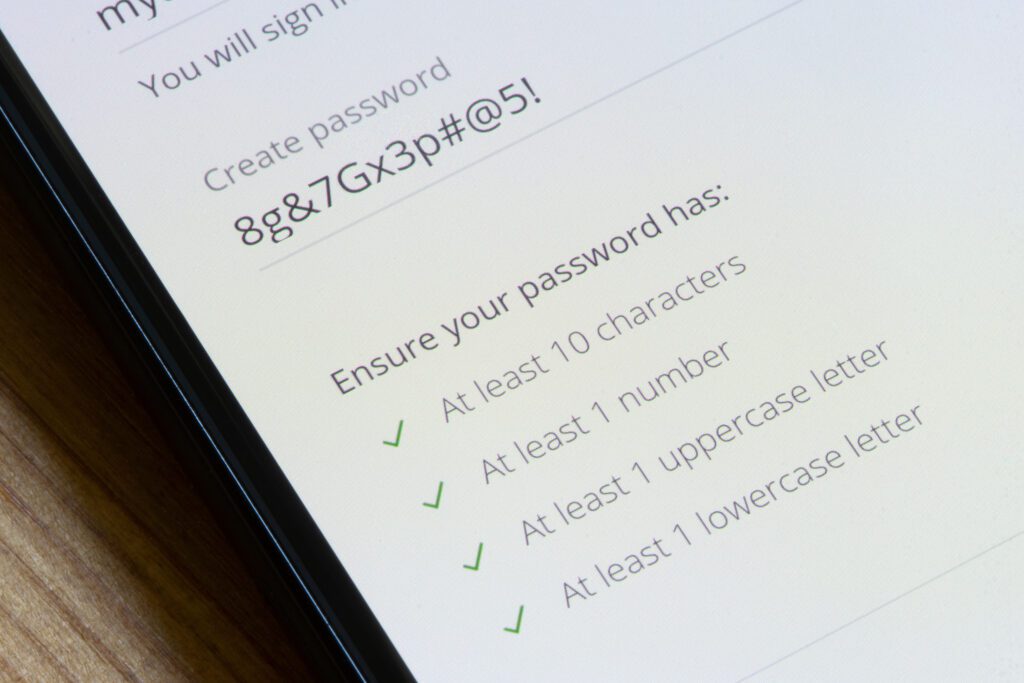 Strong Password