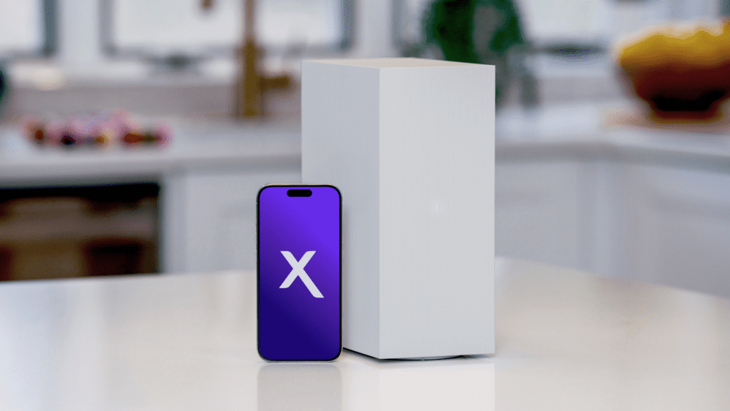 Xfinity Mobile Premium Unlimited available now in the South. Image: Xfinity Mobile and Gateway modem sitting on counter.