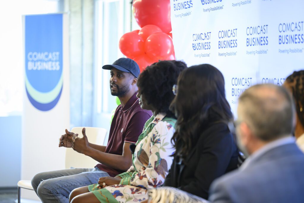 A Comcast Small Business Symposium takes place on Monday, May 19, 2025, in Nashville. (John Amis/Comcast via AP Content Services)