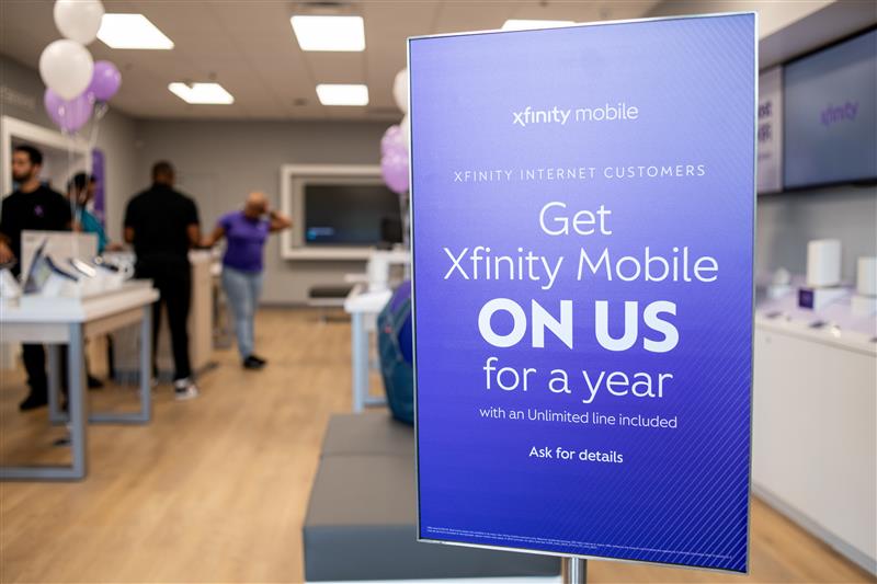 Visit xfinity.com/mobile for details on promotions and plans. 